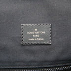 Louis Vuitton Monogram Macassar Christopher PM Backpack Brown Noir Black Leather — view 5