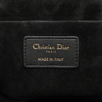 Dior Cannage Small Vanity Shoulder Bag 2-Way Black Leather — view 5