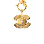 Chanel Quilted CC Logo Chain Necklace Gold Plated — view 4
