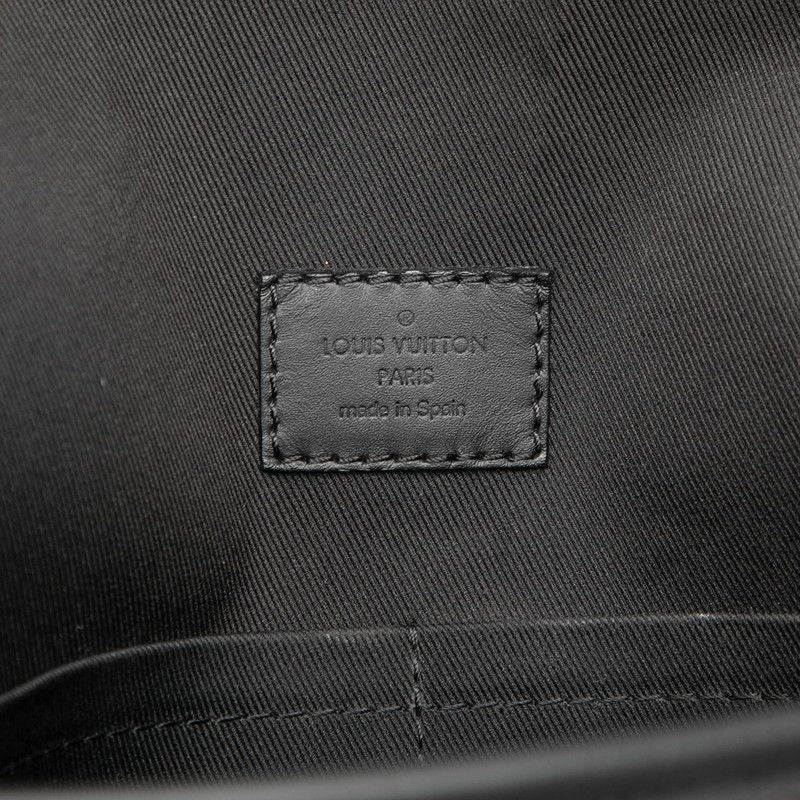 Louis Vuitton Monogram Macassar Magnetic Messenger Crossbody Shoulder Bag Brown — view 6