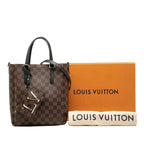 Louis Vuitton Damier Belmont NV BB 2-Way Shoulder Bag Brown Leather — view 7