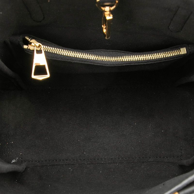 Louis Vuitton Damier Belmont NV BB 2-Way Shoulder Bag Brown Leather — view 4