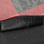 Dior Homme Trotter Check Clutch Red Black Gray Leather — view 6