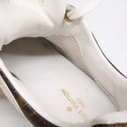 Louis Vuitton Run Away Patent Monogram Canvas Sneakers — view 8