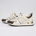 Louis Vuitton Run Away Patent Monogram Canvas Sneakers