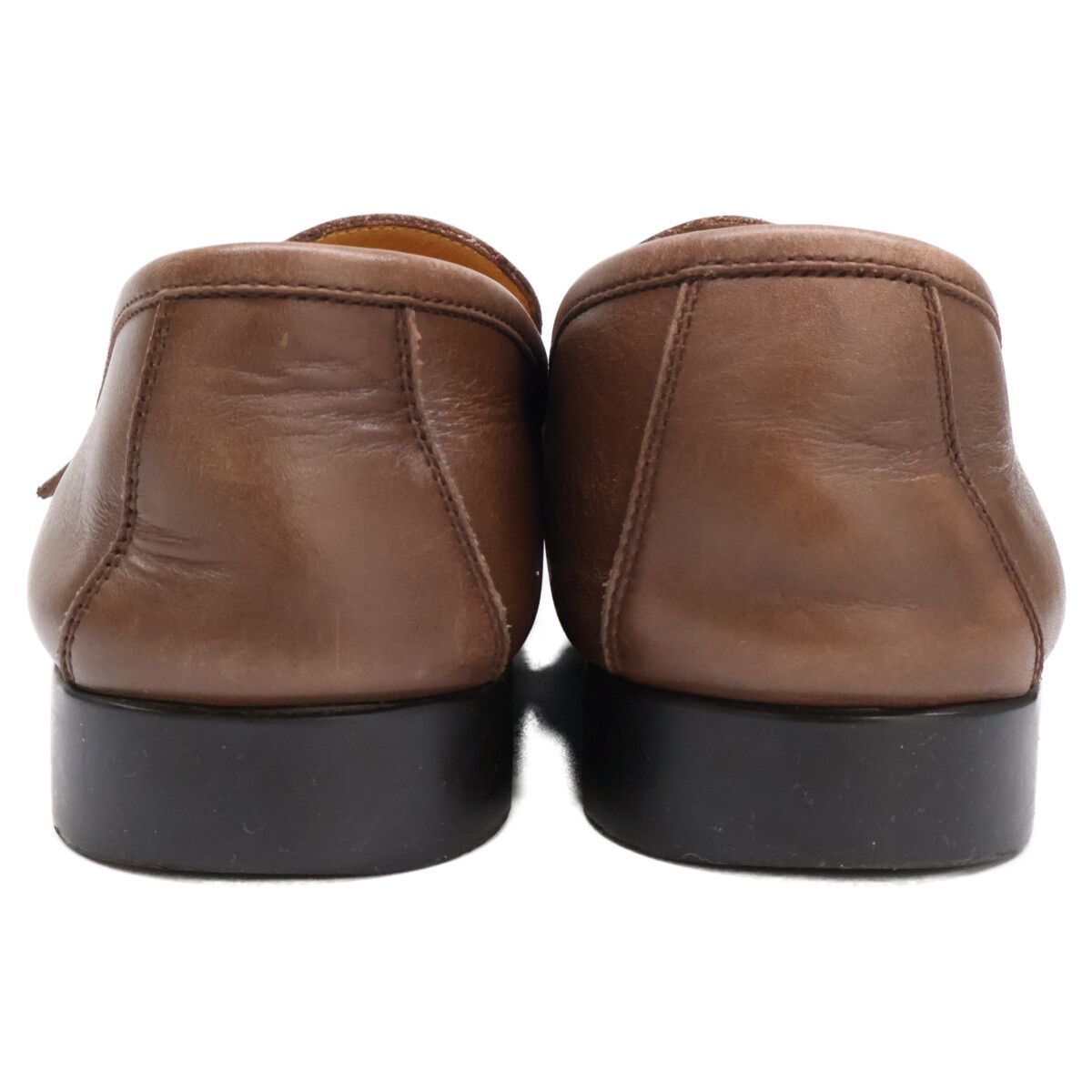 Hermes Hapi Leather Loafers — view 3
