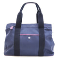 Loewe Anagram Voyager Logo Button Tote Purple