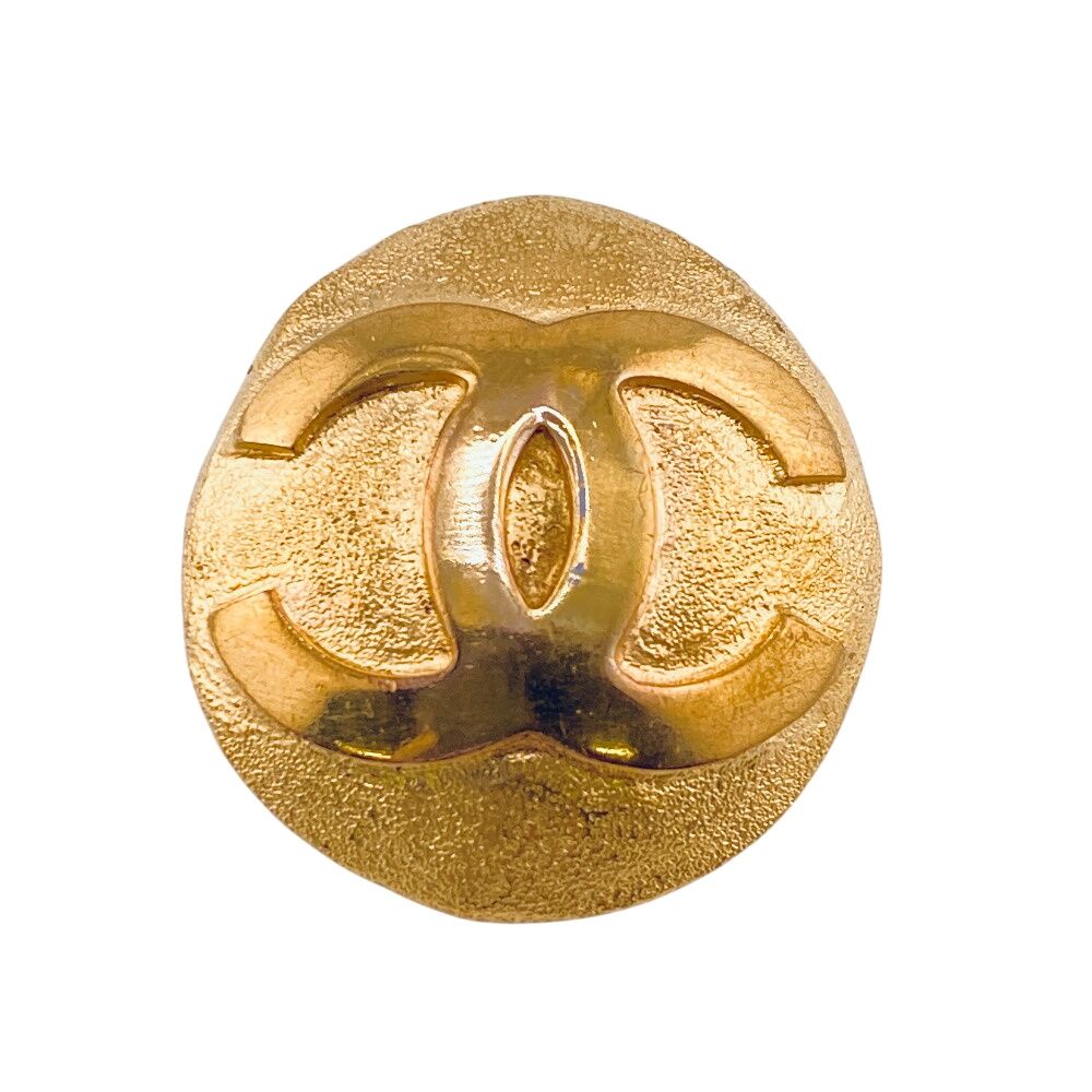 Chanel 29 CC Logo Brooch Gold — view 2