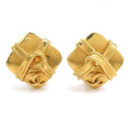 Chanel Earrings CC Logo