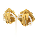 Chanel Earrings CC Logo — view 3