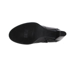 Fendi Boots Long High Heels Leather Side Zip Shoes Black — view 5