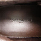 Louis Vuitton Sneakers Monogram Velcro Suede Contrast Brown — view 5