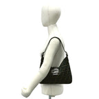 Fendi Vintage Zucca FF Pattern Logo Canvas Leather Shoulder Bag Brown — view 2