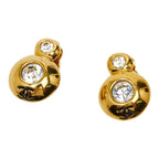 Chanel CC Logo Bijou Earrings Gold Plated