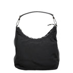 Gucci Shoulder Bag 000 Black Nylon Leather
