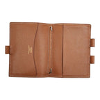 Hermes Agenda Mini Notebook Cover Brown Courchevel — view 6