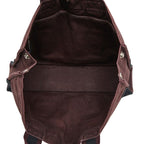 Hermes Fourre Tout MM Tote Wine Red Black Canvas — view 8