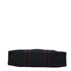 Hermes Fourre Tout MM Tote Wine Red Black Canvas — view 3