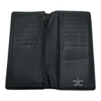 Louis Vuitton Monogram Eclipse Portefeuille Brazza Wallet Black Gray Leather — view 6