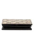Gucci GG Supreme Beige Bifold Wallet Compact Leather — view 3