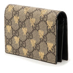 Gucci GG Supreme Beige Bifold Wallet Compact Leather — view 2
