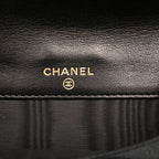 Chanel CC Logo Bifold Wallet Black Caviar Leather — view 6