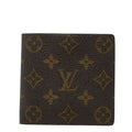 Louis Vuitton Monogram Portobier Cult Cles Monet Bifold Wallet Brown