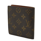 Louis Vuitton Monogram Portobier Cult Cles Monet Bifold Wallet Brown — view 2