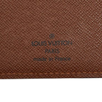 Louis Vuitton Monogram Portobier Cult Cles Monet Bifold Wallet Brown — view 8