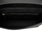 Gucci GG Supreme Shoulder Bag Black Gray Leather — view 4