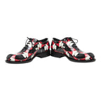 Prada Dress Shoes 37 Multi Color Black Red Patent Leather — view 4