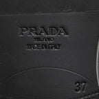 Prada Dress Shoes 37 Multi Color Black Red Patent Leather — view 8