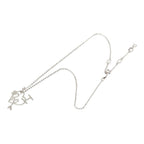 Dior I Love Dior Heart Arrow Necklace Silver Metal — view 6