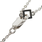Dior I Love Dior Heart Arrow Necklace Silver Metal — view 4