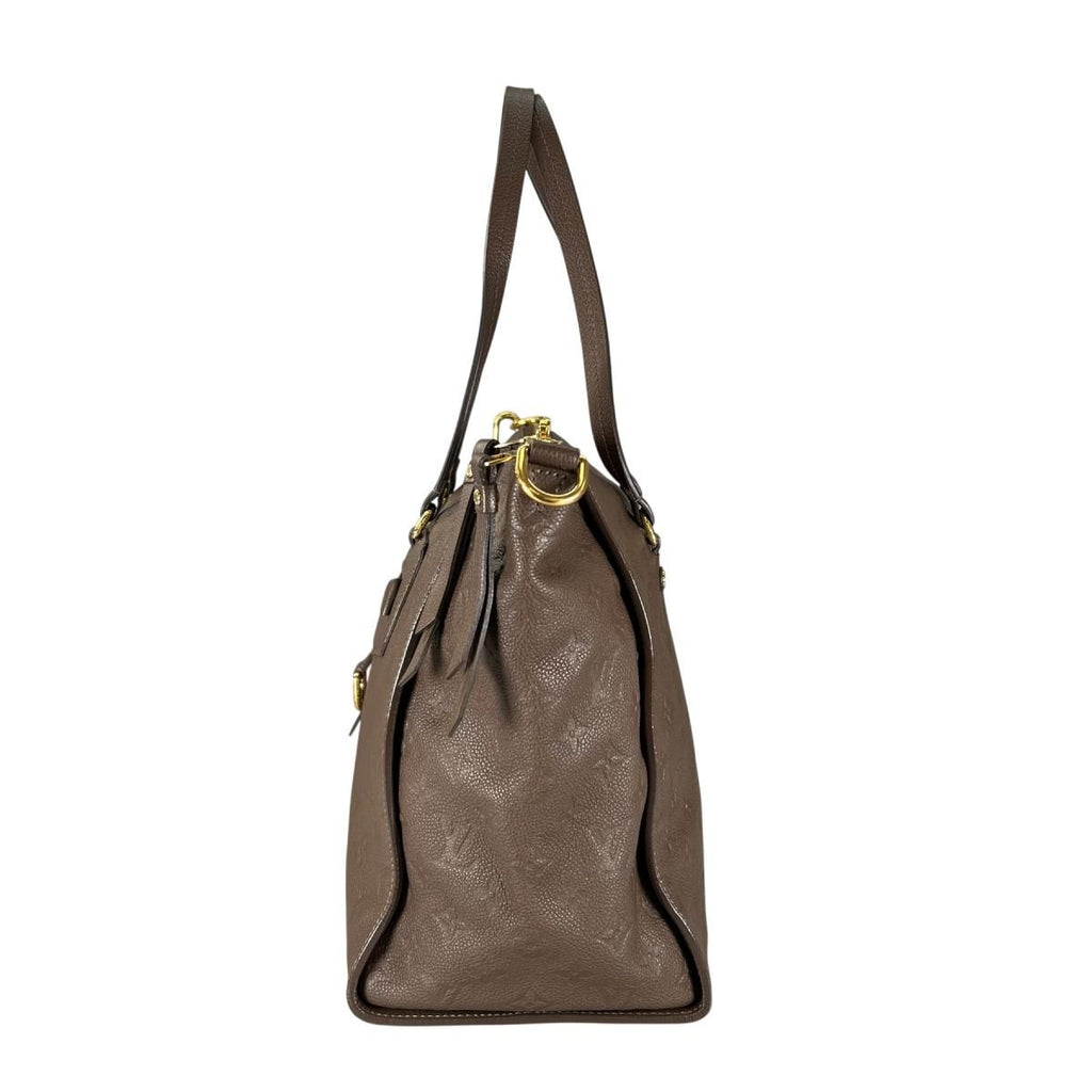 Louis Vuitton Empreinte 2-Way Luminous PM Tote Brown — view 4