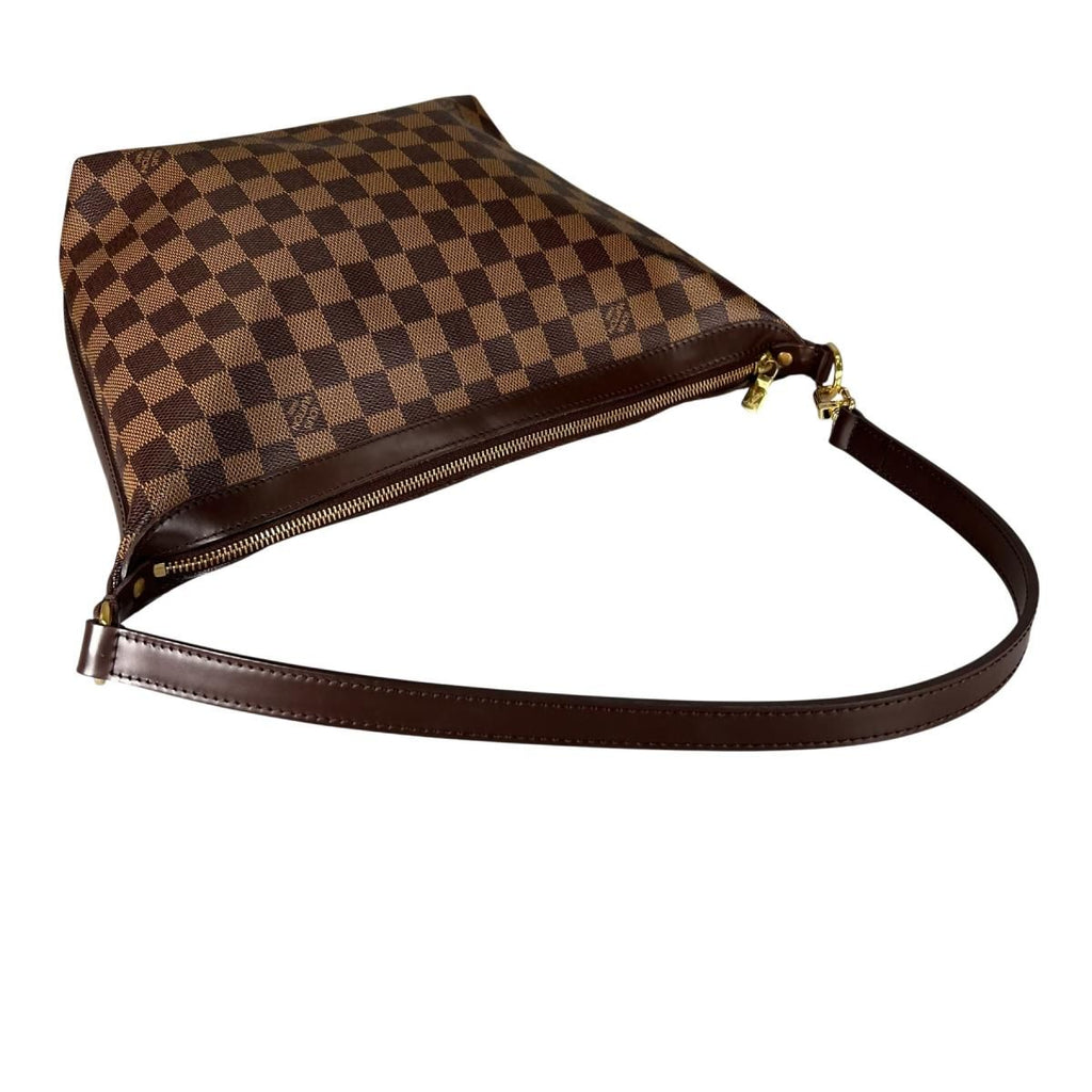 Louis Vuitton Damier 2-Way Bag Ilovo MM Handbag Brown — view 5