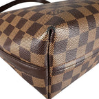 Louis Vuitton Damier 2-Way Bag Ilovo MM Handbag Brown — view 9
