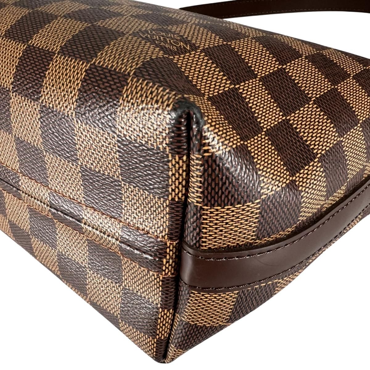 Louis Vuitton Damier 2-Way Bag Ilovo MM Handbag Brown — view 8