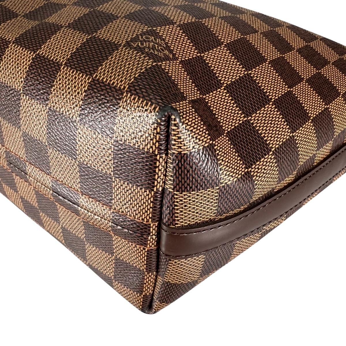 Louis Vuitton Damier 2-Way Bag Ilovo MM Handbag Brown — view 6