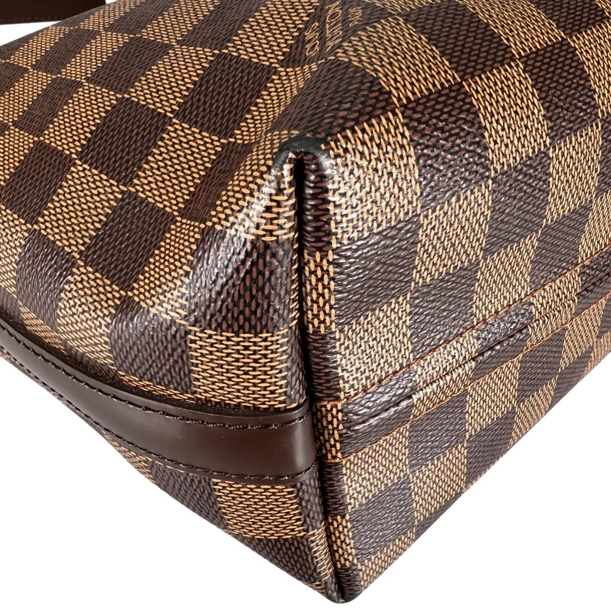 Louis Vuitton Damier 2-Way Bag Ilovo MM Handbag Brown — view 7