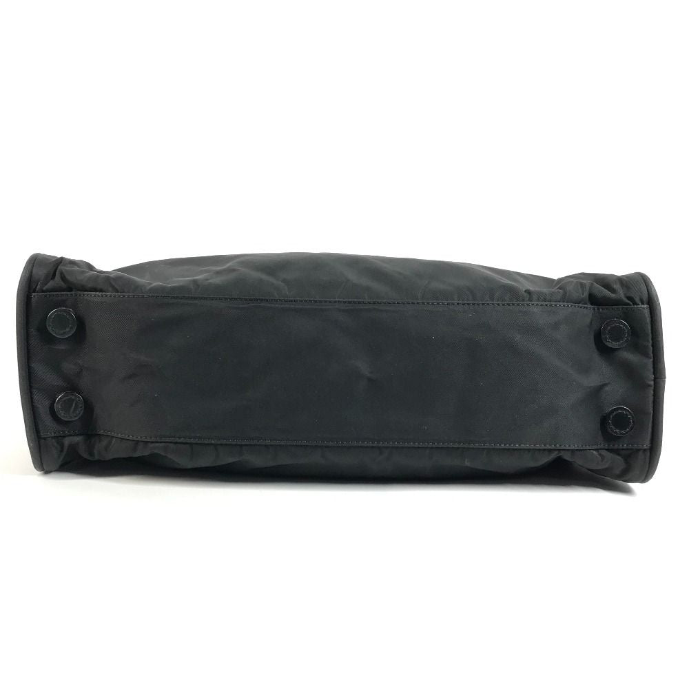 Prada Business Bag Triangle Logo Nylon Black — view 5