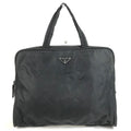 Prada Business Bag Triangle Logo Nylon Black