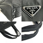Prada Business Bag Triangle Logo Nylon Black — view 7