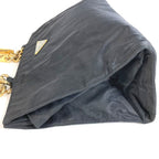Prada Handbag Metal Handle Nylon Black — view 3