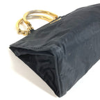 Prada Handbag Metal Handle Nylon Black — view 5