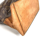 Louis Vuitton Shoulder Bag Cabas Mezzo Monogram Canvas Brown — view 4