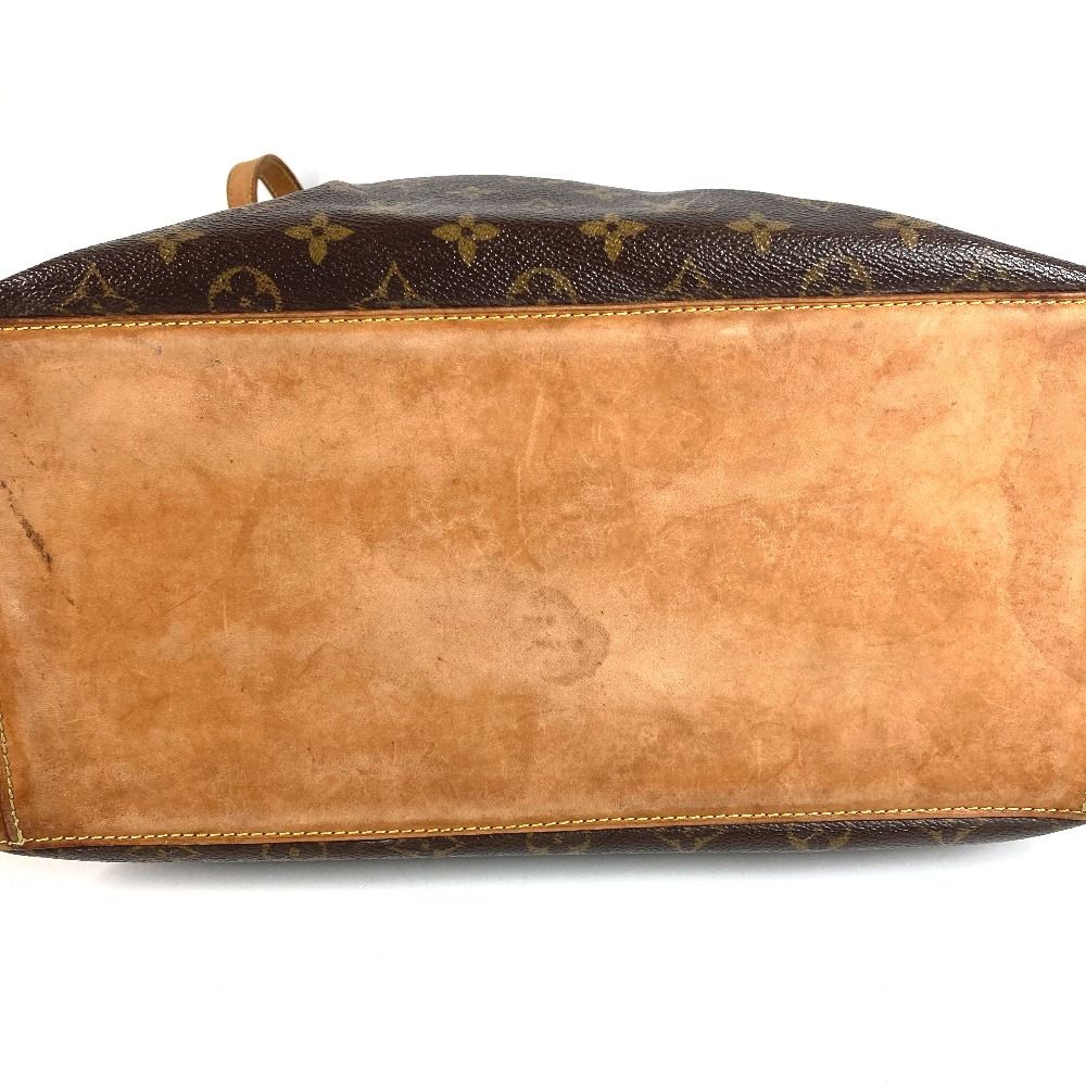 Louis Vuitton Shoulder Bag Cabas Mezzo Monogram Canvas Brown — view 5