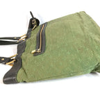 Louis Vuitton Shoulder Bag Lucille GM Monogram Mini Canvas Khaki — view 3