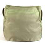 Prada Shoulder Bag Triangle Logo Nylon Beige — view 2