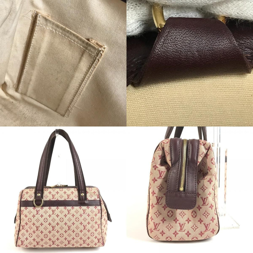 Louis Vuitton Handbag Josephine PM Monogram Mini Canvas Cerise — view 8